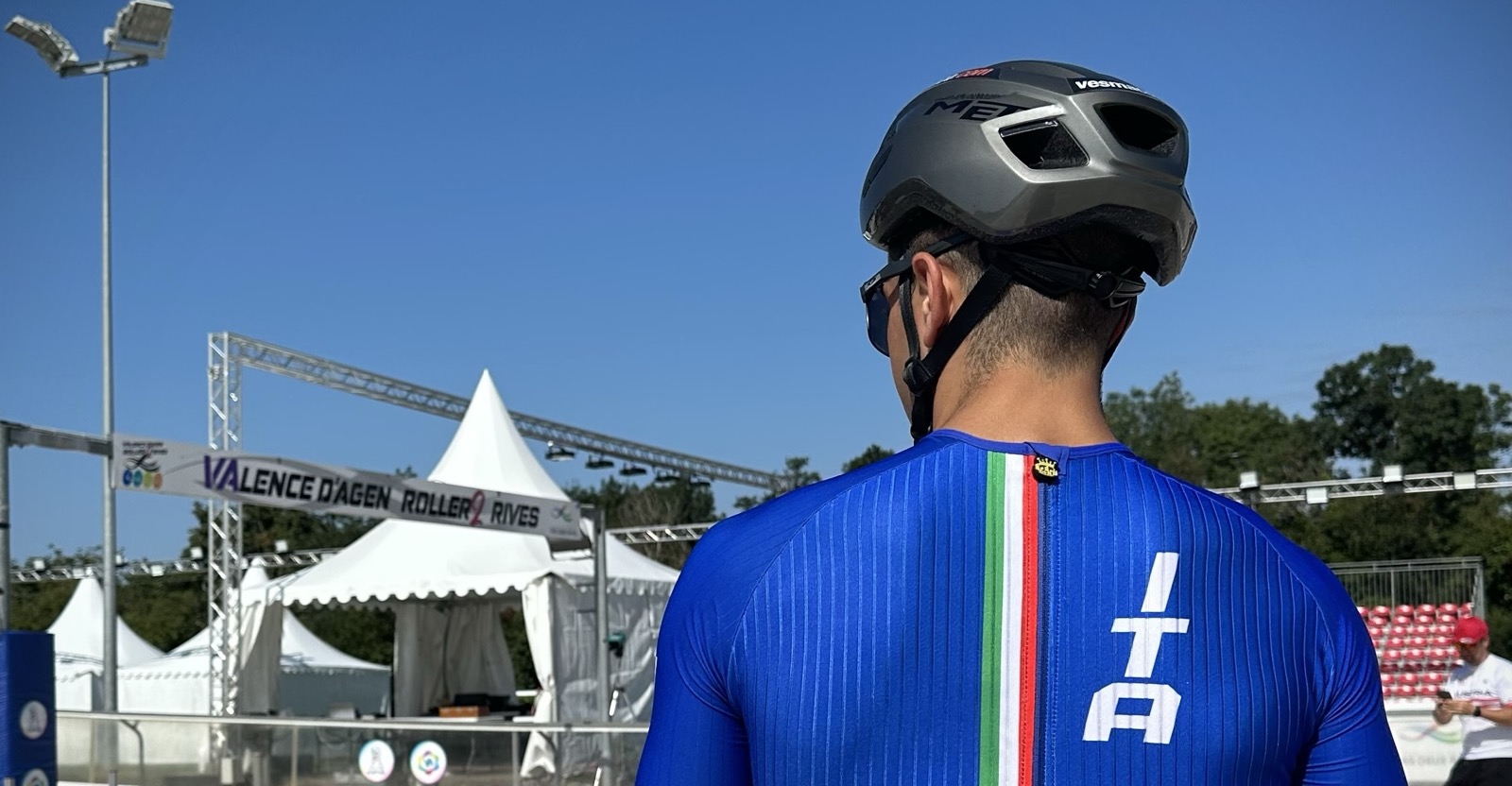 Alessio Piergigli at the European Championship in Valence d'Agen