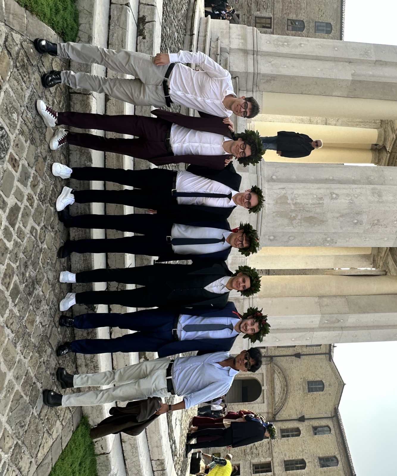 Alessio Piergigli at his graduation ceremony, UNIVPM