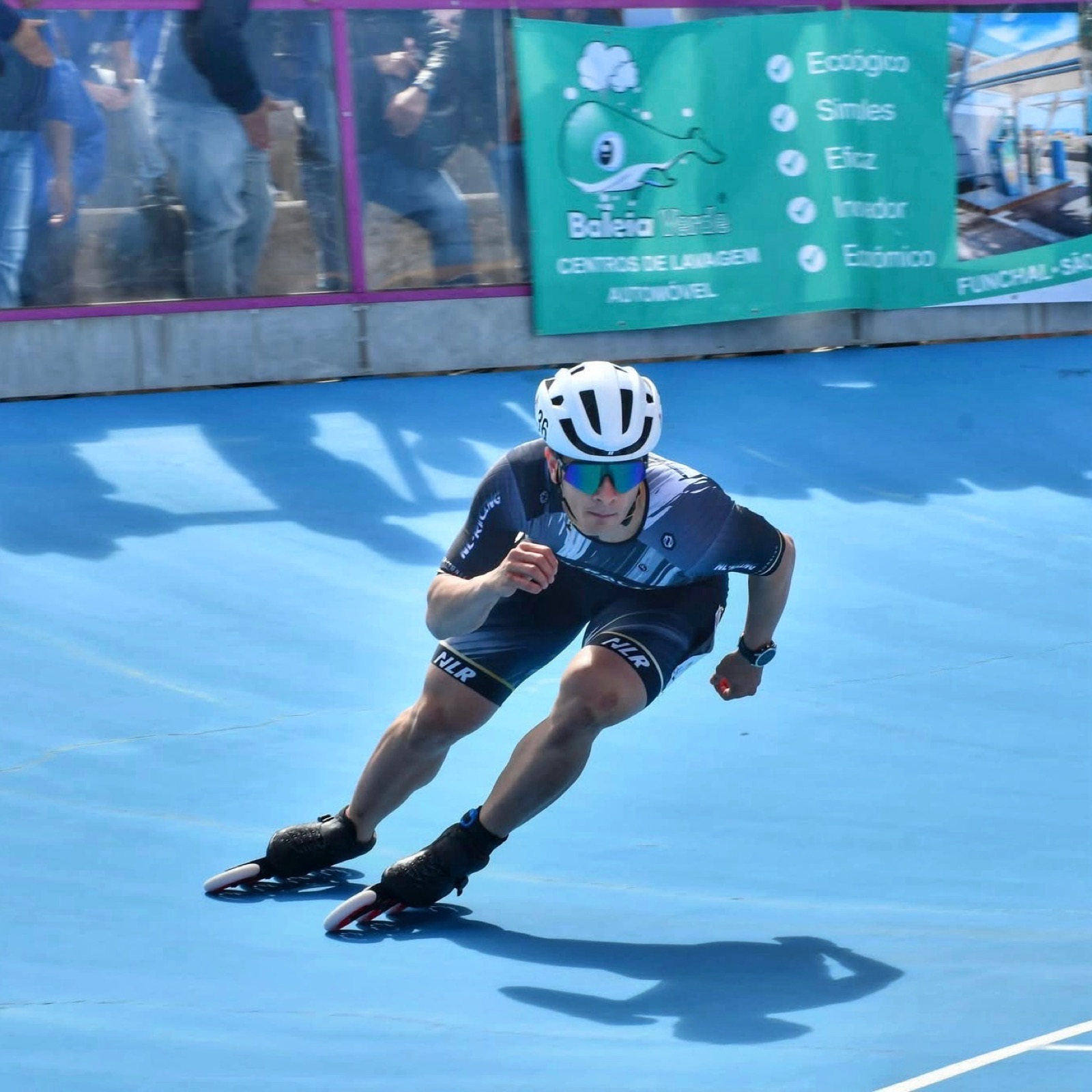 Alessio Piergigli racing at the MadRoller International Trophy in Madeira
